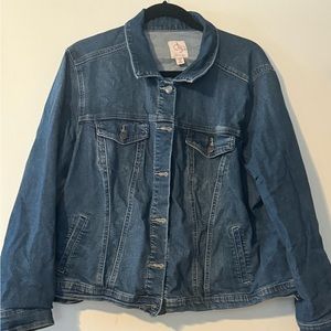Dress Barn Jean Jacket, size 1X